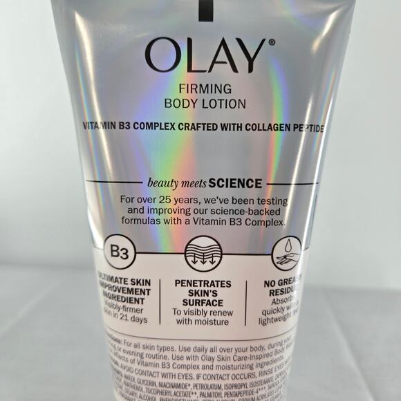 OLAY Firming Body Lotion with Glycerin B3 Peptide Lot of 3 - Picture 3 of 4